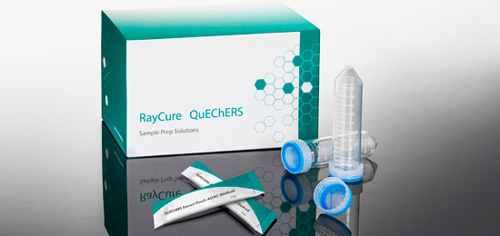 RayCure QuEChERs Extraction kits