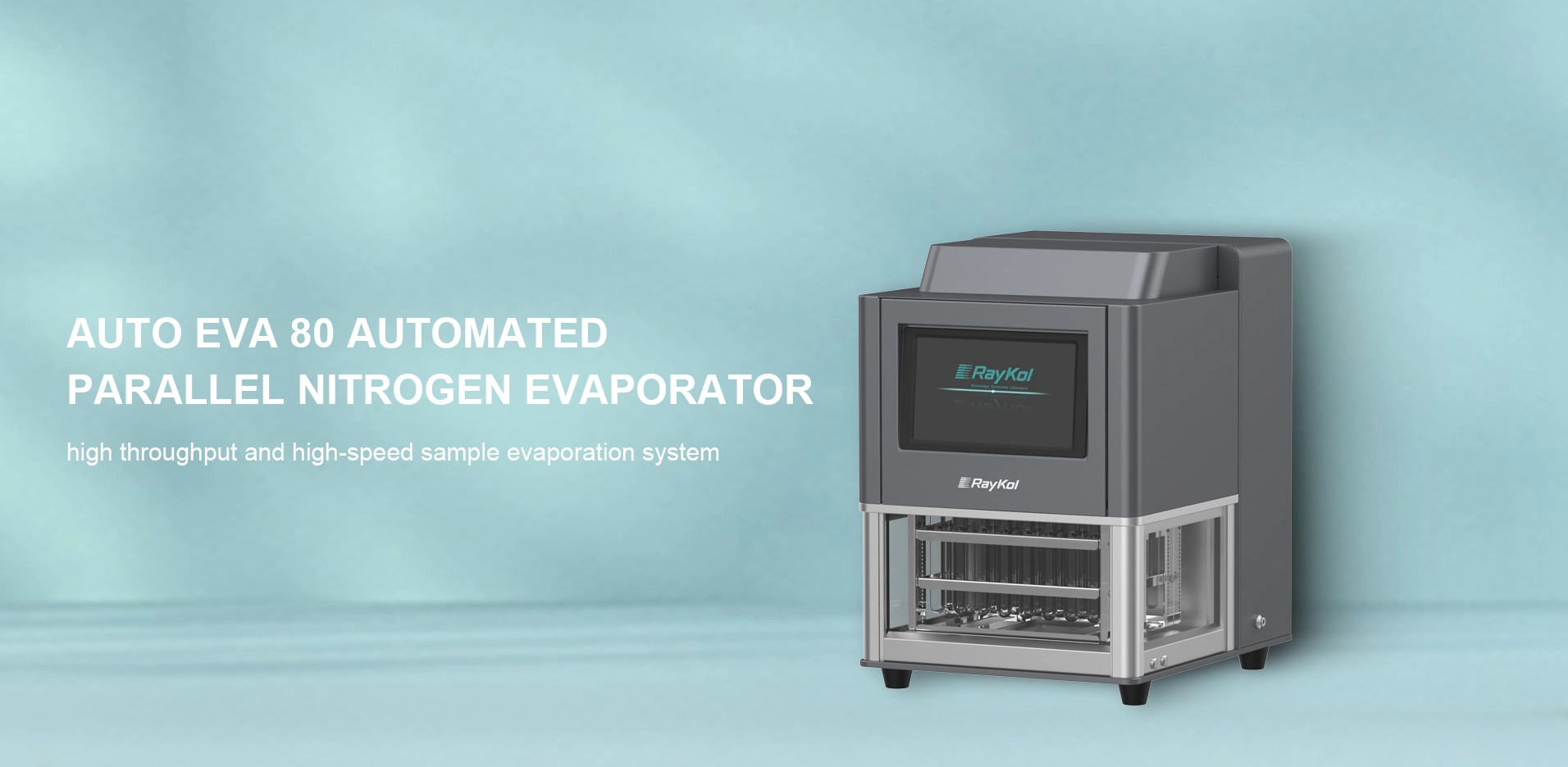 AUTO EVA 80 AUTOMATED PARALLEL NITROGEN EVAPORATOR